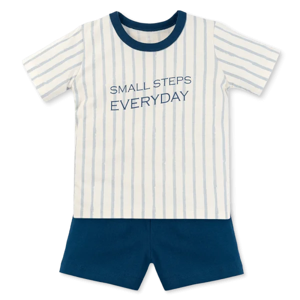 Bộ bé trai áo tay ngắn quần ngắn Animo easy (1-4Y) HN0925033