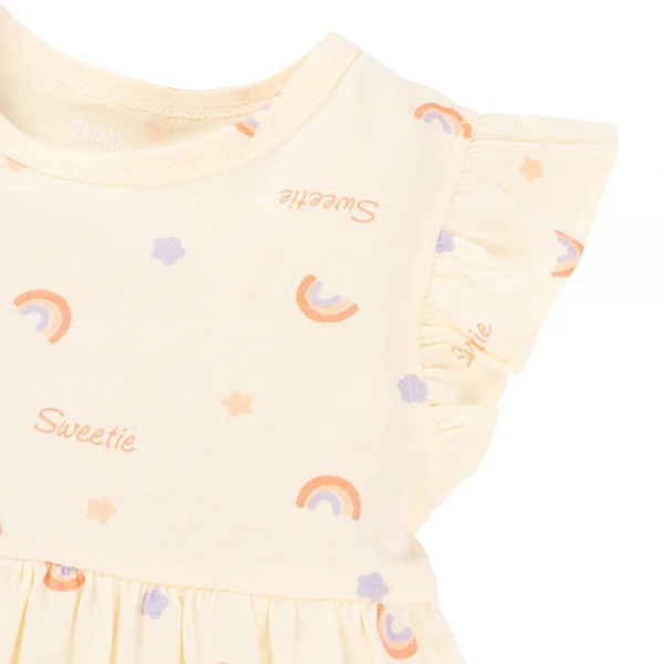 Đầm bé gái tay cánh tiên Animo easy (1-4Y) LU0725038