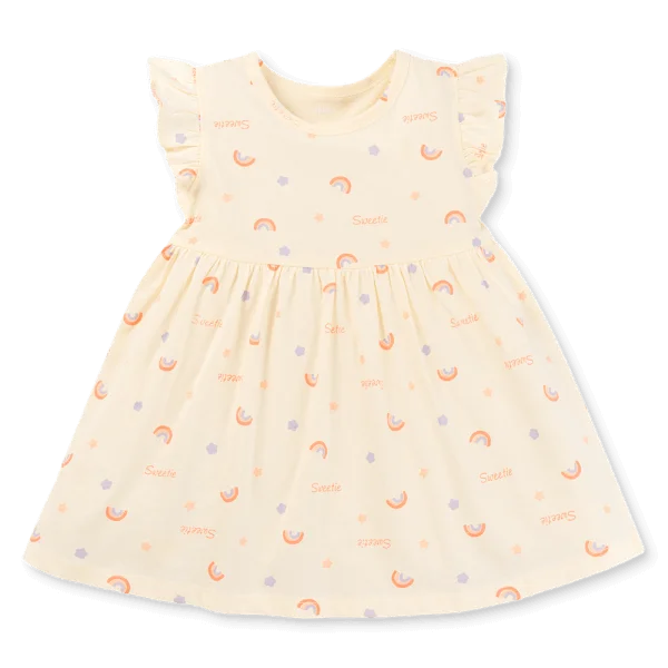 Đầm bé gái tay cánh tiên Animo easy (1-4Y) LU0725038