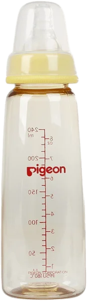 Bình sữa Pigeon nhựa PPSU cổ hẹp 240ml