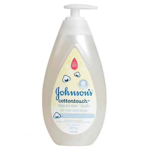 Tắm gội dịu nhẹ như bông Johnson's baby cotton touch 500ml