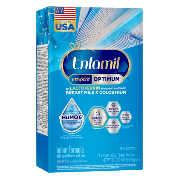 Sữa Enfamil Enspire Infant Formula 850g (0-12 tháng) (Giao bao bì ngẫu nhiên)