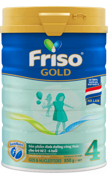 Sữa Friso Gold số 4 850g (2 - 6 tuổi)