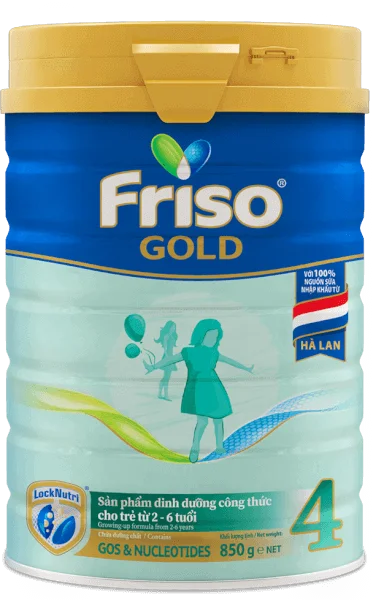 Sữa Friso Gold số 4 850g (2 - 6 tuổi)