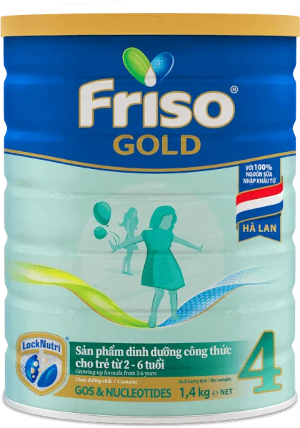 Sữa Friso Gold số 4 1400g (2-6 tuổi)