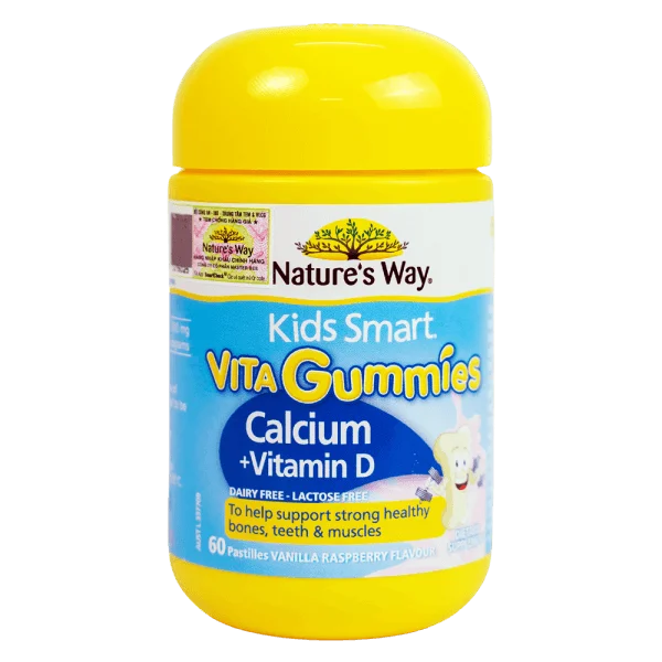 Thực phẩm bảo vệ sức khỏe Nature's Way Vita Gummies Calcium + Vitamin D