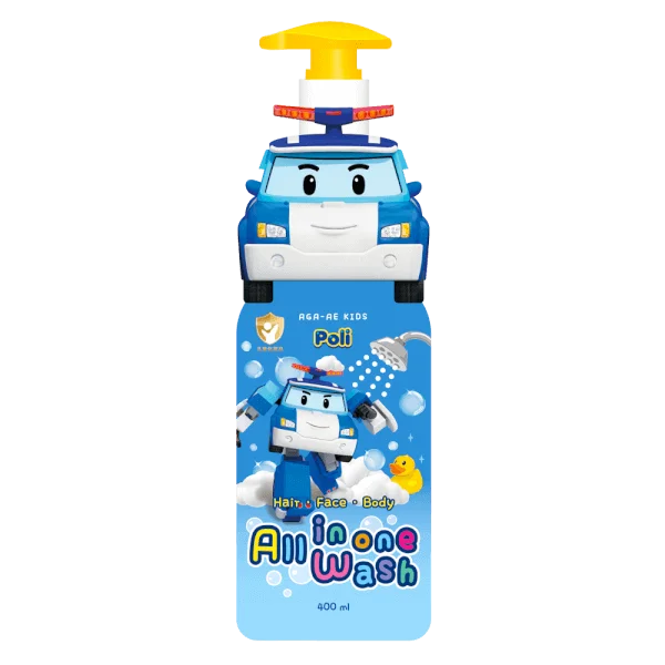 Tắm gội toàn thân cho bé Aga-ae 400ml (xanh)