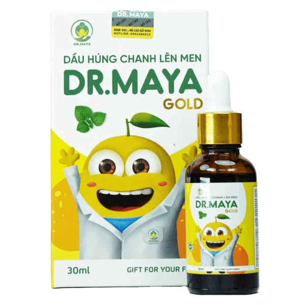 Dầu húng chanh lên men Dr. Maya Gold