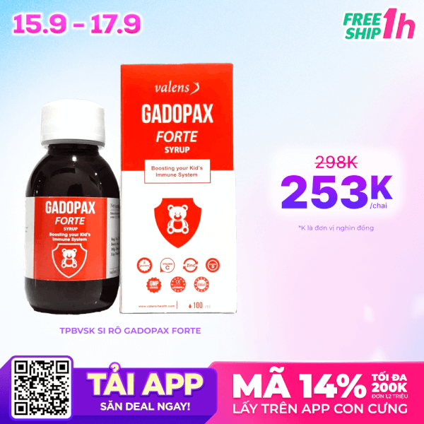 Tặng 01 hộp CHEWY VITES ADULTS (Immune/ Advance/ Prenatal) khi mua đơn hàng TPCN (theo DSSP số 1) có giá trị đơn hàng từ 690.000 đồng