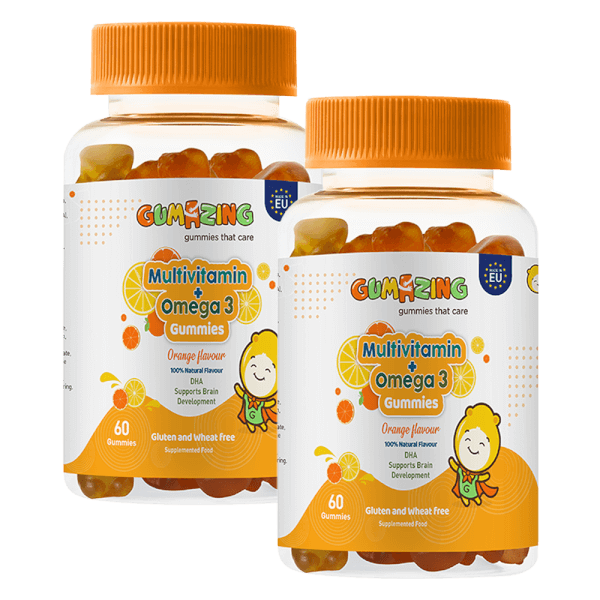 Combo 02 TPBS Gumazing Multivitamin Omega 3 Gummies