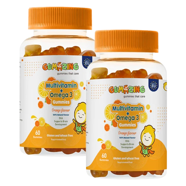 Combo 02 TPBS Gumazing Multivitamin Omega 3 Gummies