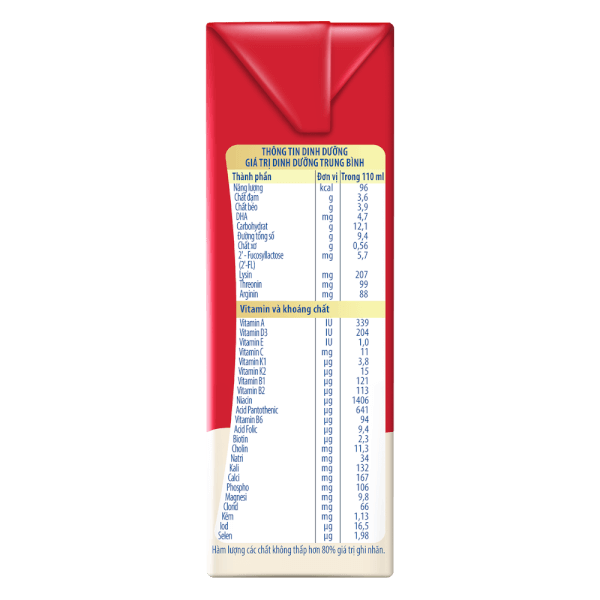 Sữa bột pha sẵn GrowPLUS+ vị dâu 110ml (lốc 4 hộp) (Trên 1 tuổi)