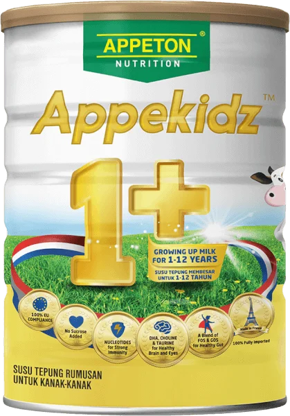 Sản phẩm dinh dưỡng công thức APPETON APPEKIDZ 1+ 900g (1-12 tuổi)