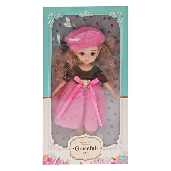 Búp bê công chúa mùa đông RFD634665 C505 (Hồng)