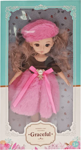 Búp bê công chúa mùa đông RFD634665 C505 (Hồng)