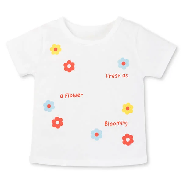 Bộ bé gái ngắn Animo Easy TX0925058 (1Y,Trắng-dương,TT07)