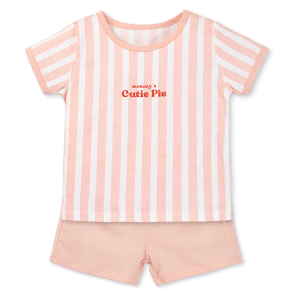 Bộ bé gái ngắn Animo Easy TX0825071 (1Y,Trắng-hồng,TT07)