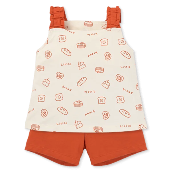 Bộ bé gái áo dây quần ngắn Animo easy (1-4Y) LU0825068