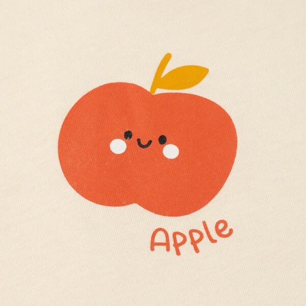 Bộ bé gái dài Animo Easy TX0825064 (1-4Y, màu Kem - Đỏ, TT01)