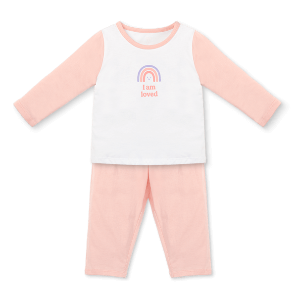 Bộ bé gái dài Animo Easy TX0825075 (2Y, Trắng-hồng, TT01)