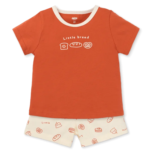 Bộ bé gái áo tay ngắn quần ngắn Animo easy (1-4Y) LU0825065