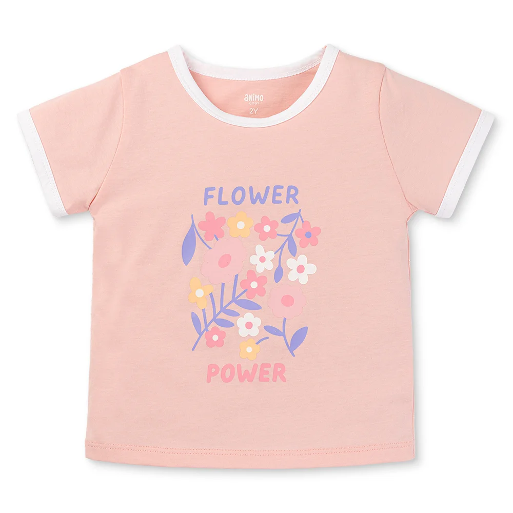 Áo bé gái tay ngắn Animo easy (1-4Y) TX0825074