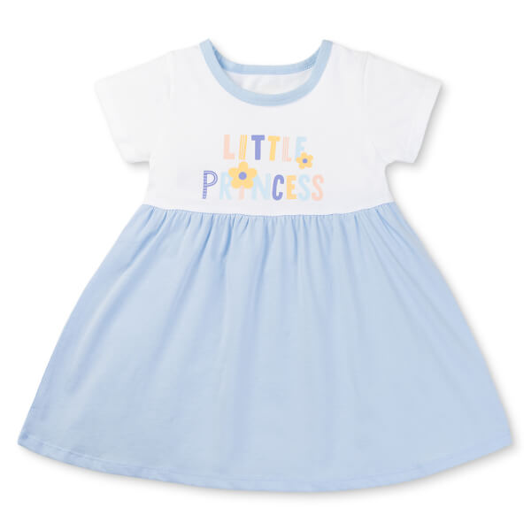 Đầm bé gái Animo Easy TX0825059 (1-4Y,Trắng-hồng,TT01)