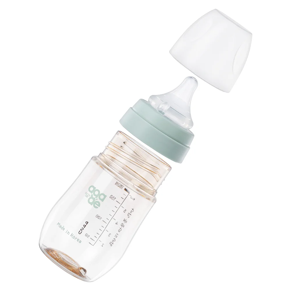 Combo 2 bình sữa PPSU Aga-ae 180ml (Xanh)