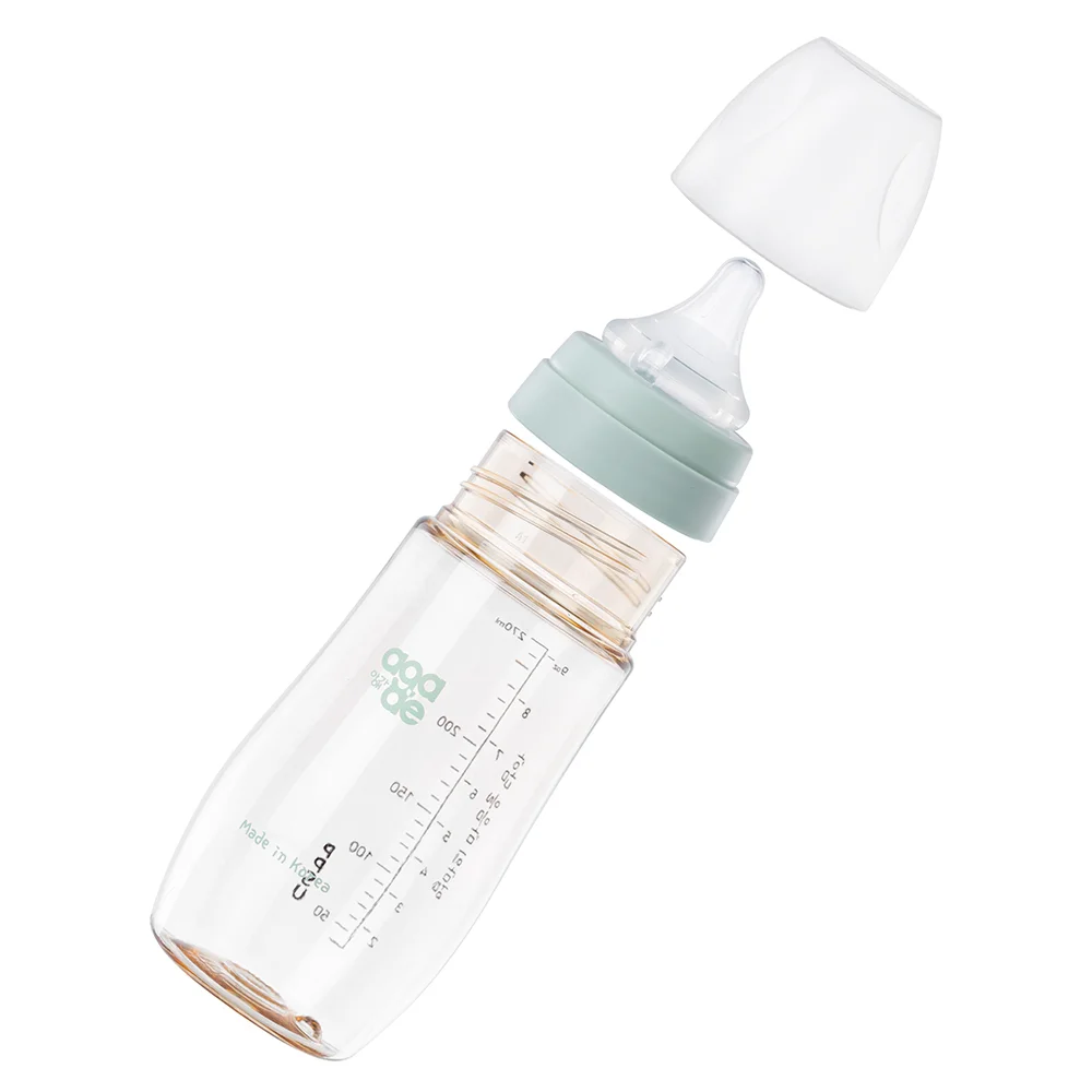 Combo 2 bình sữa PPSU Aga-ae 270ml (Xanh)