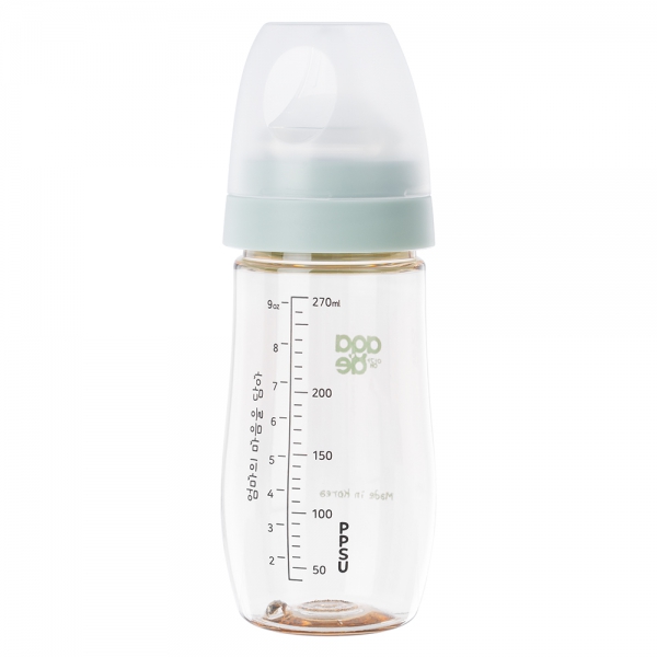 Bình sữa PPSU Aga-ae 270ml (Xanh)