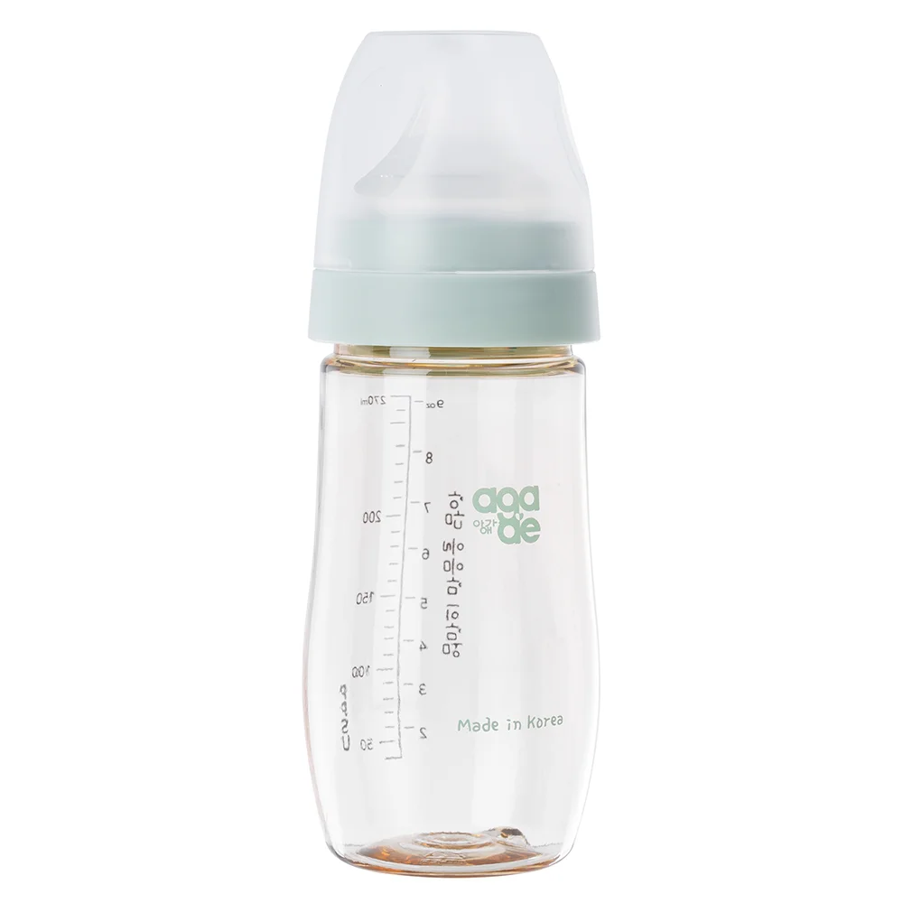 Combo 2 bình sữa PPSU Aga-ae 270ml (Xanh)