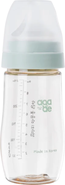 Bình sữa PPSU Aga-ae 270ml (Xanh)