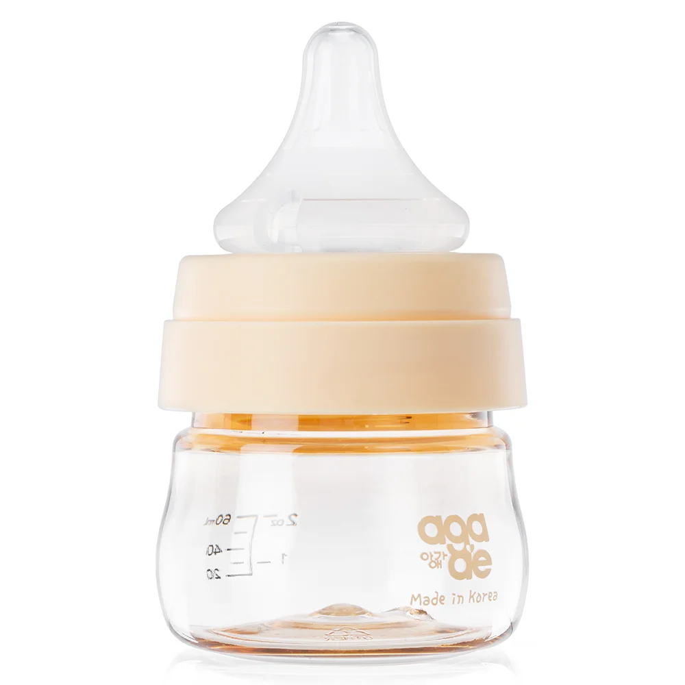 Bình sữa PPSU Aga-ae 60ml (Vàng)