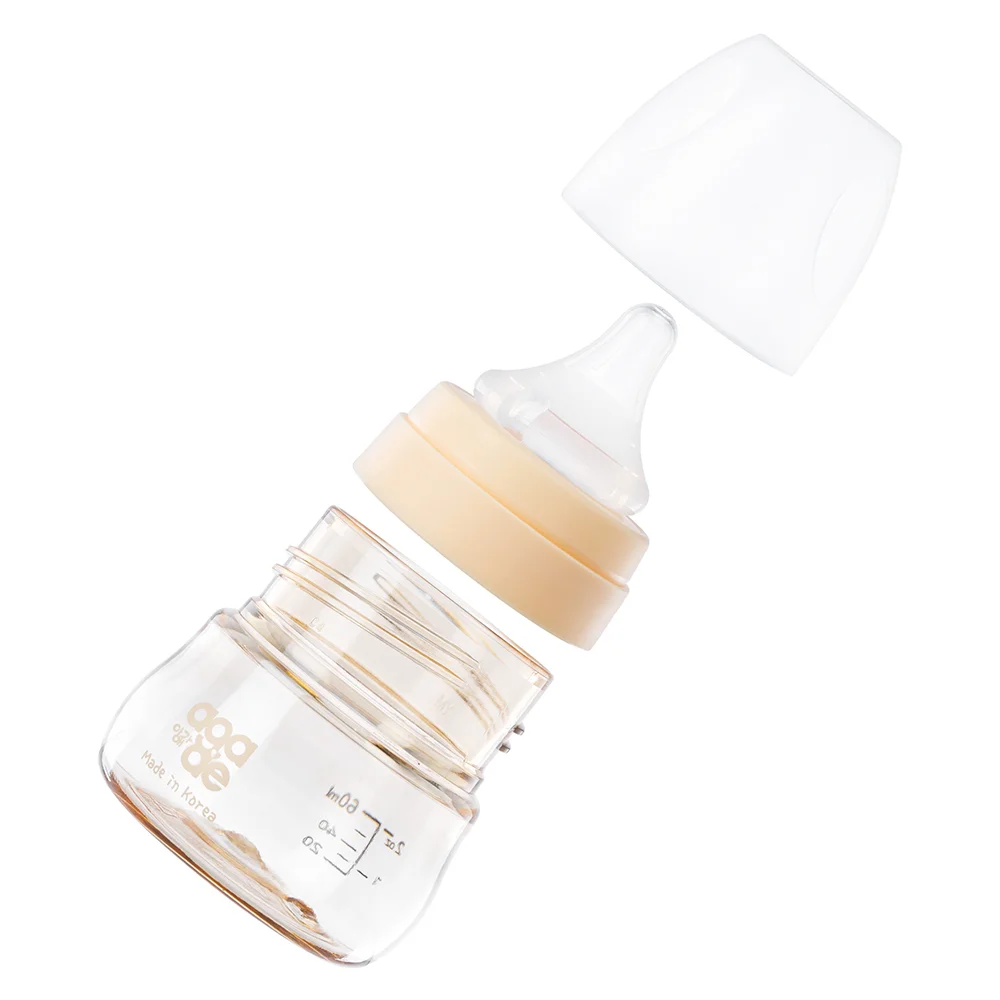 Bình sữa PPSU Aga-ae 60ml (Vàng)