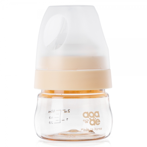 Bình sữa PPSU Aga-ae 60ml (Vàng)