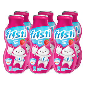Quà tặng khi mua Combo 2 Sữa chua uống Fristi hương dâu 80ml (lốc 6 chai)
