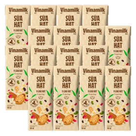 Quà tặng khi mua Thùng Sữa hạt 9 loại hạt Vinamilk ít dường 180ml (lốc 4 hộp)