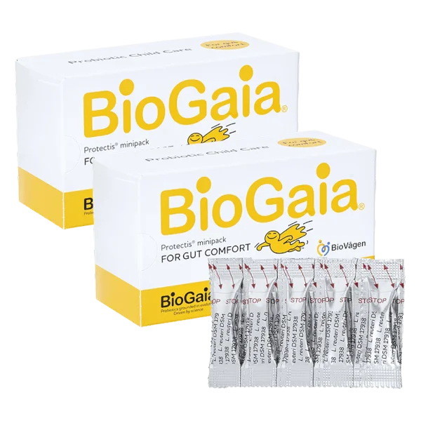 Combo 2 thực phẩm bảo vệ sức khỏe BioGaia Protectis minipack