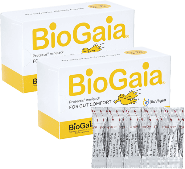 Combo 2 thực phẩm bảo vệ sức khỏe BioGaia Protectis minipack