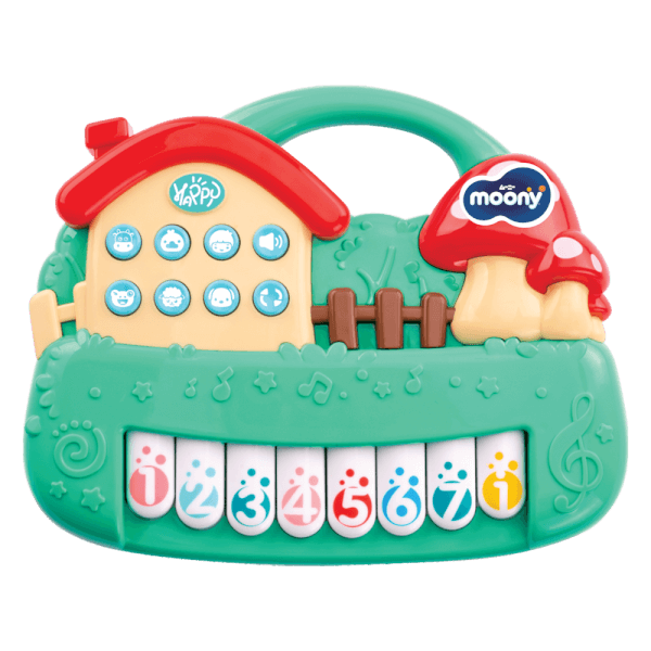 QT Moony - Đồ chơi piano ngôi nhà nấm