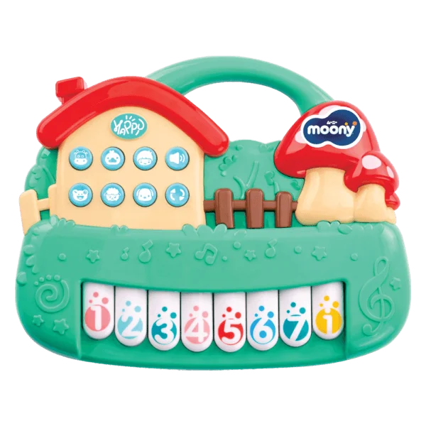 QT Moony - Đồ chơi piano ngôi nhà nấm