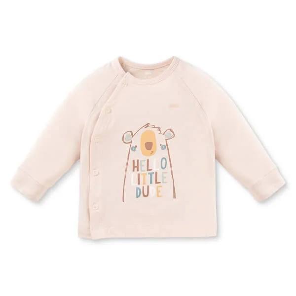 Set 2 Bộ kháng khuẩn Modal dài Animo BMC0925003 (0-24M, màu Be - Trắng, NN06)