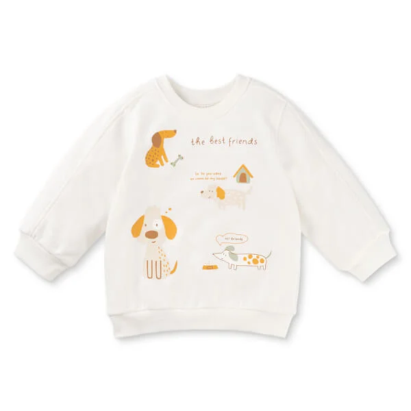 Bộ đông bé trai dài Animo ST0825007 (1-4Y, màu Be - Nâu, TT02)