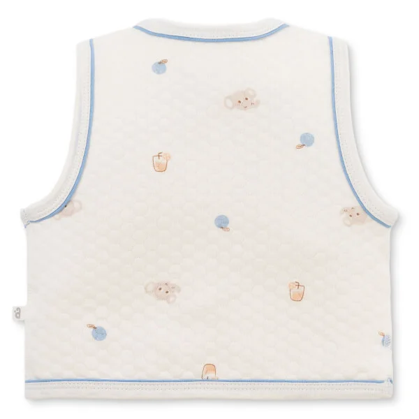 Áo ghile đông Animo MN0925016-M9535 (0-12M, màu Xanh)