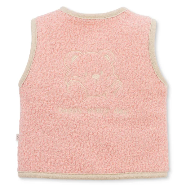 Áo ghile đông Animo MN0925014-M9536 (0-12M, Hồng)