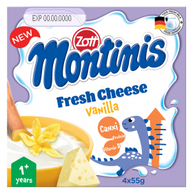 Quà tặng khi mua Combo 2 Sữa chua Zott Montinis vị Xoài 4*55g