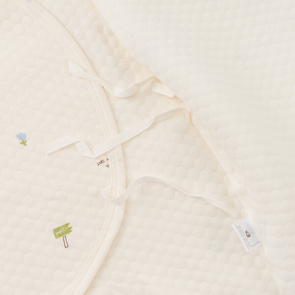 Bodysuit đông vải dày Animo MN0925027 (0-12M,Trắng)