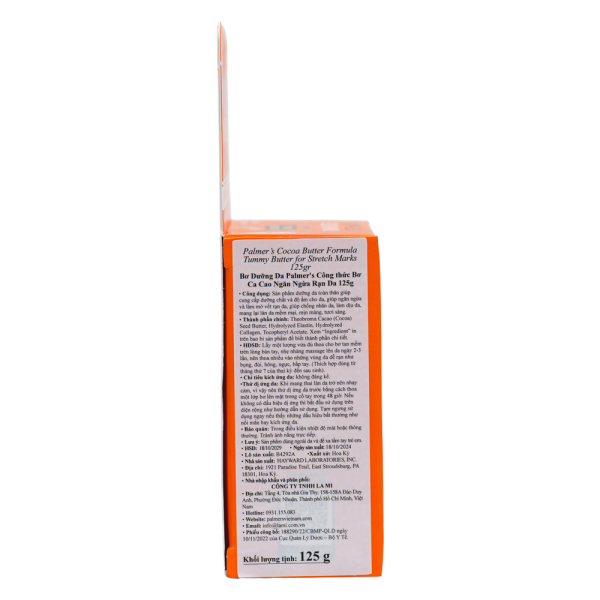 Bơ đậm đặc ngăn ngừa rạn da vùng bụng Palmers 125gr