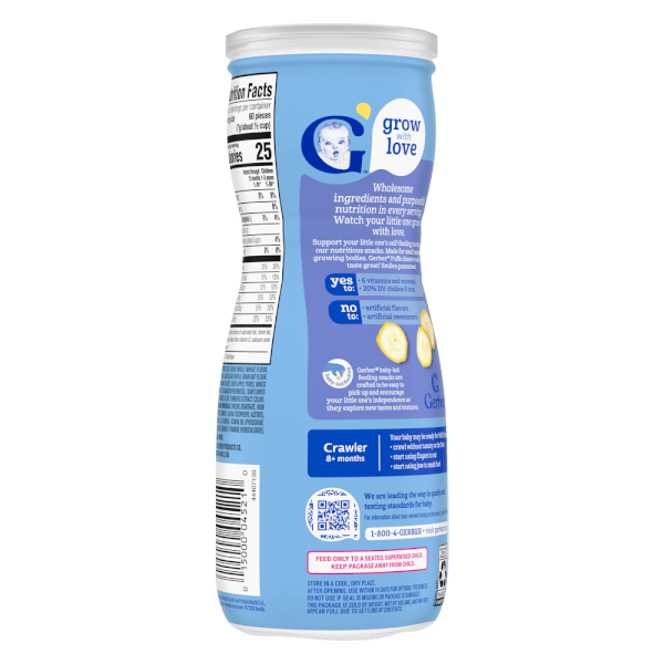 Combo 2 hộp Bánh Ăn Dặm Gerber vị Chuối 42g