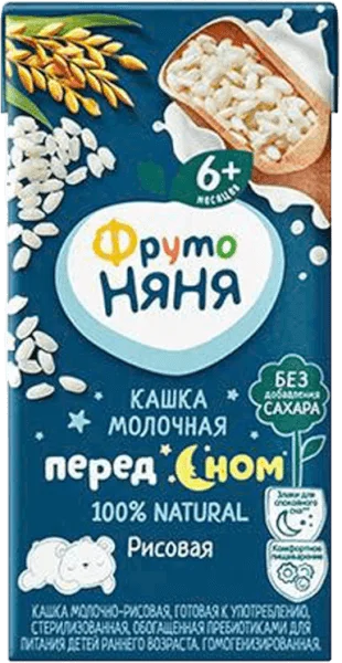 Sữa đêm gạo sữa Fruto Nyanya (200ml)